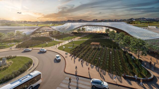 Cape Winelands Airport by Boogertman + Partners