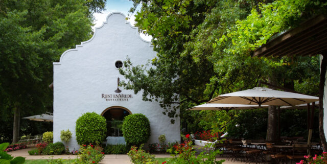 Rust en Vrede Restaurant